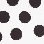 Satin Spandex Pois Maxi Noir - Ribes y Casals