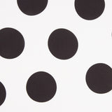Satin Spandex Pois Maxi Noir - Ribes y Casals