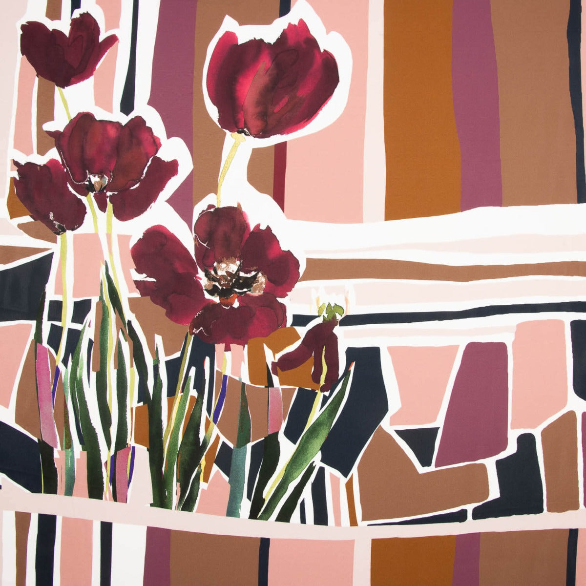 Tulip Art polyester voile - Ribes y Casals