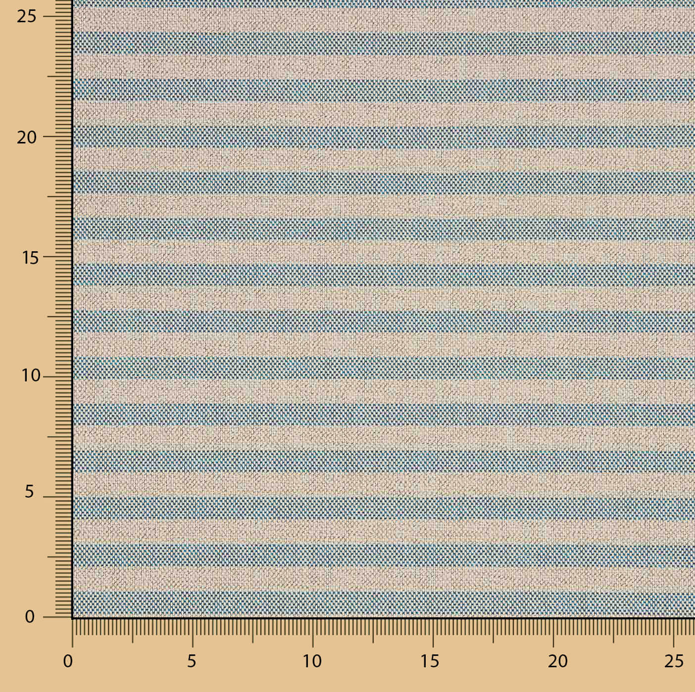 Toile d'extérieur Famara à rayures bleues - Ribes y Casals
