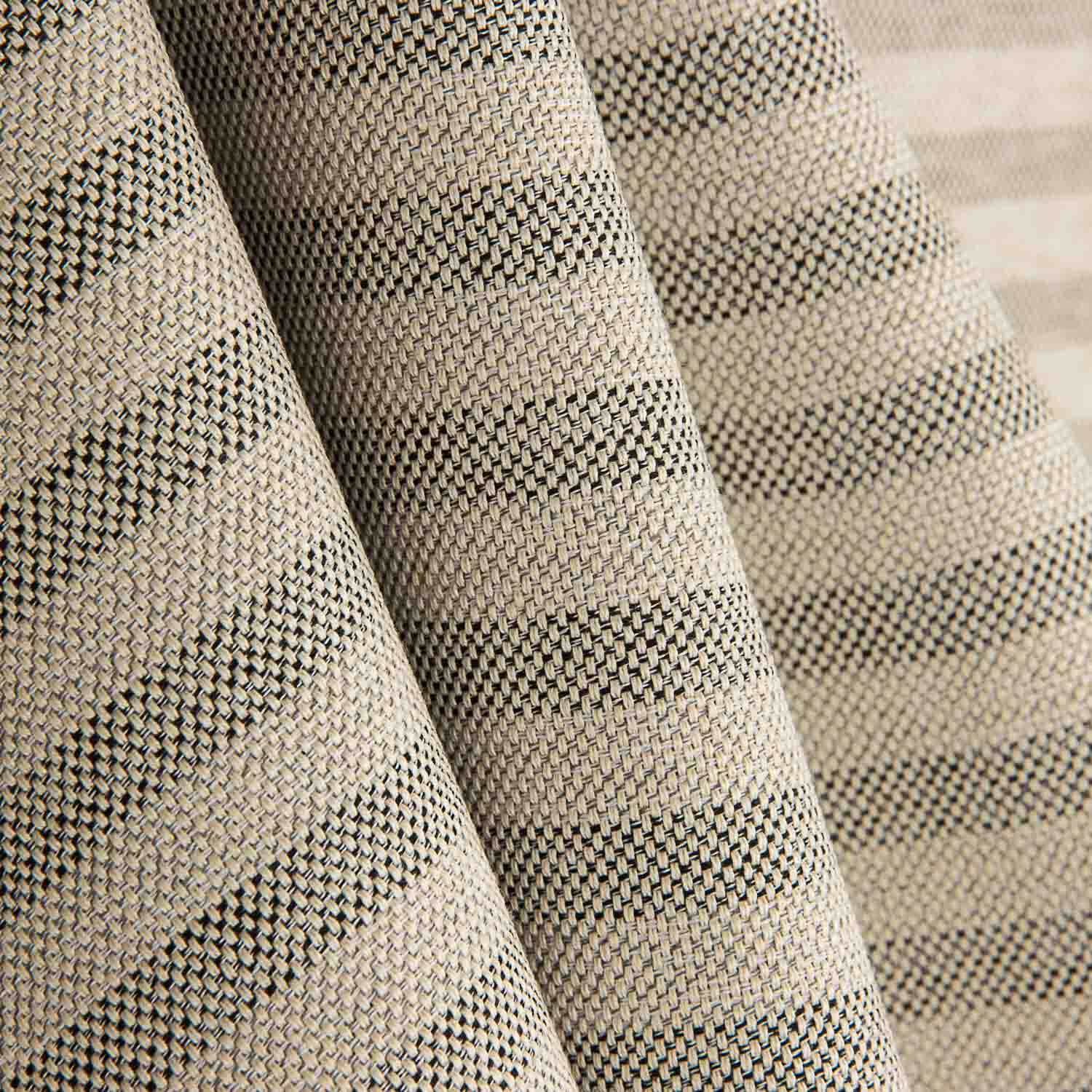 Toile d'extérieur Famara à rayures gris anthracite - Ribes y Casals