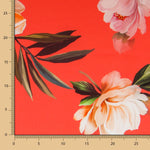 Stretch Fama Fleurs Corail - Ribes y Casals