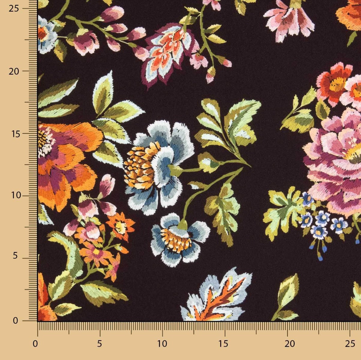 Fama Mat Stretch Mantón Noir - Ribes y Casals