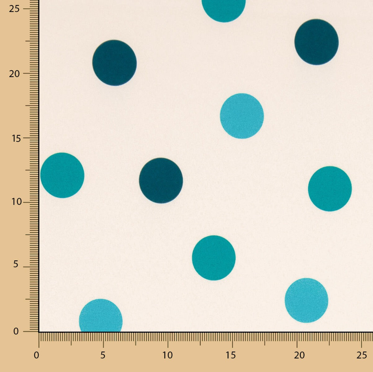 Glossy Fama pois extensible bleu - Ribes y Casals