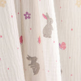 Mousseline de coton Lapins de printemps - Ribes y Casals