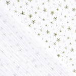 Mousseline de coton Marguerites Kaki - Ribes y Casals