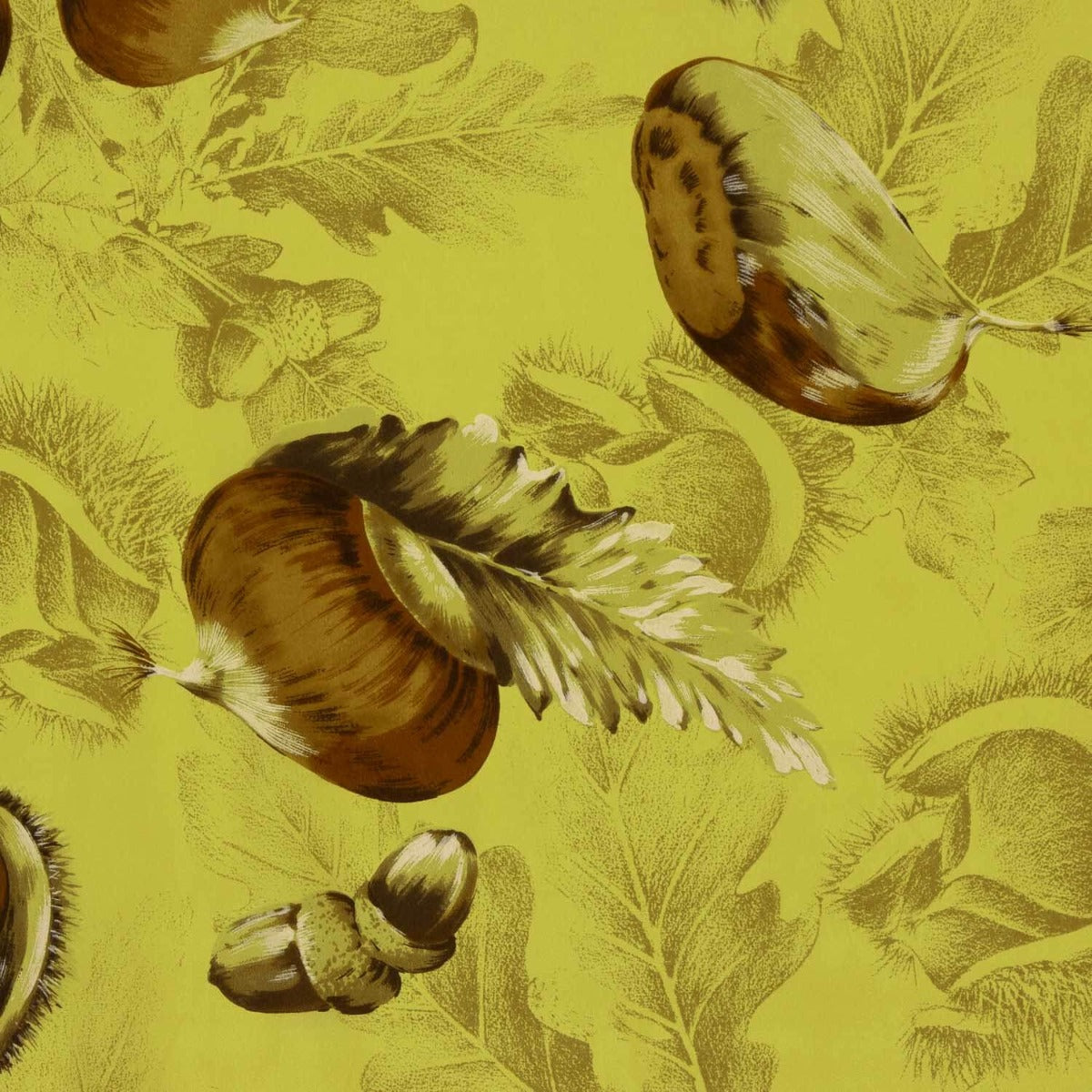 Crepé de Seda Natural Castañas Doradas - Ribes y Casals