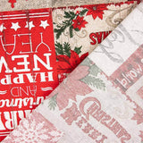 Toile de Noël Blanc Vert - Ribes y Casals