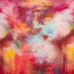 Satin imprimé « Abstract » - Ribes y Casals