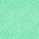 Crêpe Pois Noir 7 Mm Menthe - Ribes y Casals