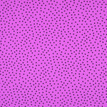 Crêpe Pois Noir 7mm Mauve - Ribes y Casals