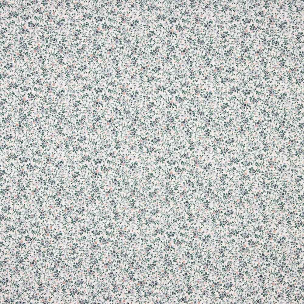 Viyela Coton Petites fleurs bleues - Ribes y Casals