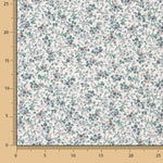 Viyela Coton Petites fleurs bleues - Ribes y Casals