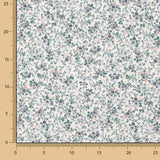 Viyela Coton Petites fleurs bleues - Ribes y Casals