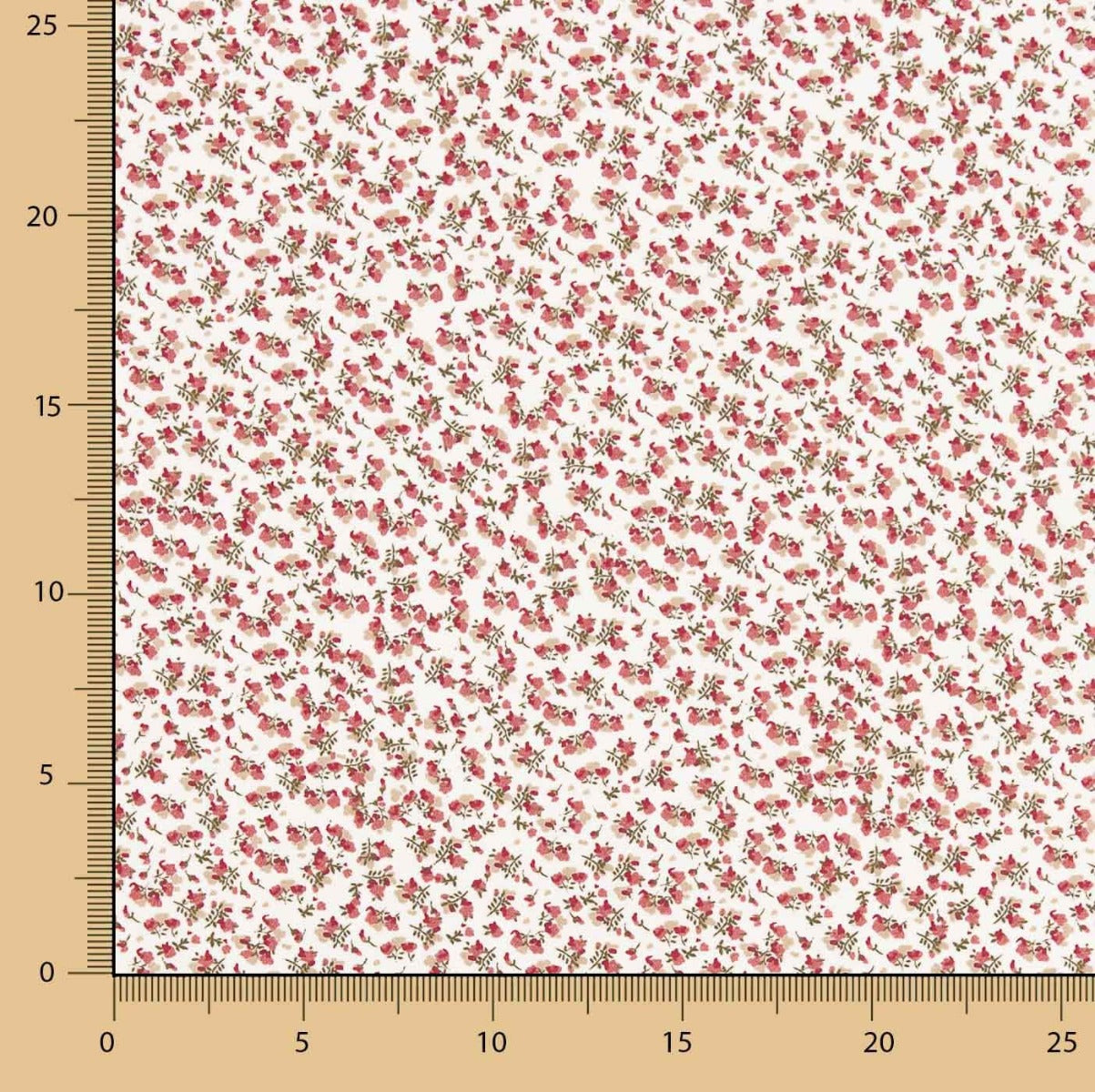 Viyela Coton Chemisier Fleurs Roses - Ribes y Casals