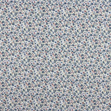 Viyela Coton Petites Fleurs Denia Bleu - Ribes y Casals