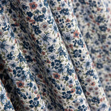 Viyela Coton Petites Fleurs Denia Bleu - Ribes y Casals