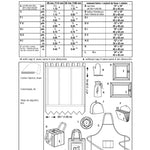 Patron de Couture Burda 8125 Accessoires de cuisine - Ribes y Casals