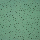 Elastic Trench Coat Sage Green Polka Dots - Ribes y Casals