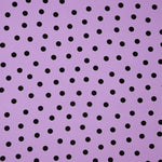 Trench-coat élastique à pois mauves - Ribes y Casals
