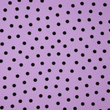 Trench-coat élastique à pois mauves - Ribes y Casals