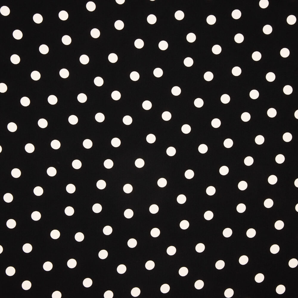 Trench-coat élastique à pois noirs - Ribes y Casals