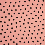 Trench-coat élastique à pois roses - Ribes y Casals