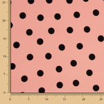 Trench-coat élastique à pois roses - Ribes y Casals