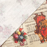 Partitions de Noël vintage en papier résiné antitache - Ribes y Casals