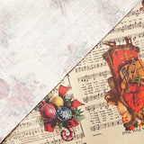 Partitions de Noël vintage en papier résiné antitache - Ribes y Casals