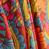 Viscose imprimée ethnique multicolore - Ribes y Casals