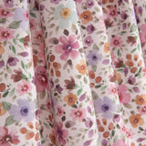 Popeline de tissu de coton « Jardin sauvage » blanche - Ribes y Casals