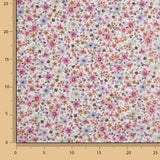 Popeline de tissu de coton « Jardin sauvage » blanche - Ribes y Casals