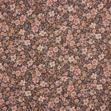 Popeline de tissu de coton « Jardin sauvage » marron - Ribes y Casals