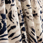 Satin Duchesse Imprimé Animalier Blanc Cassé - Ribes y Casals