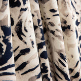 Satin Duchesse Imprimé Animalier Blanc Cassé - Ribes y Casals