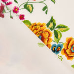 Châle Manille Ecru Châle Crêpe Ecru - Ribes y Casals