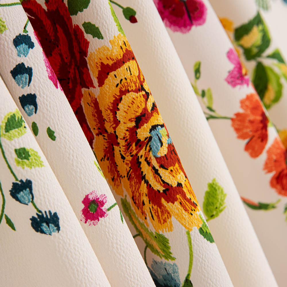 Châle Manille Ecru Châle Crêpe Ecru - Ribes y Casals