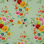 Châle Crêpe Manille Vert Sauge - Ribes y Casals