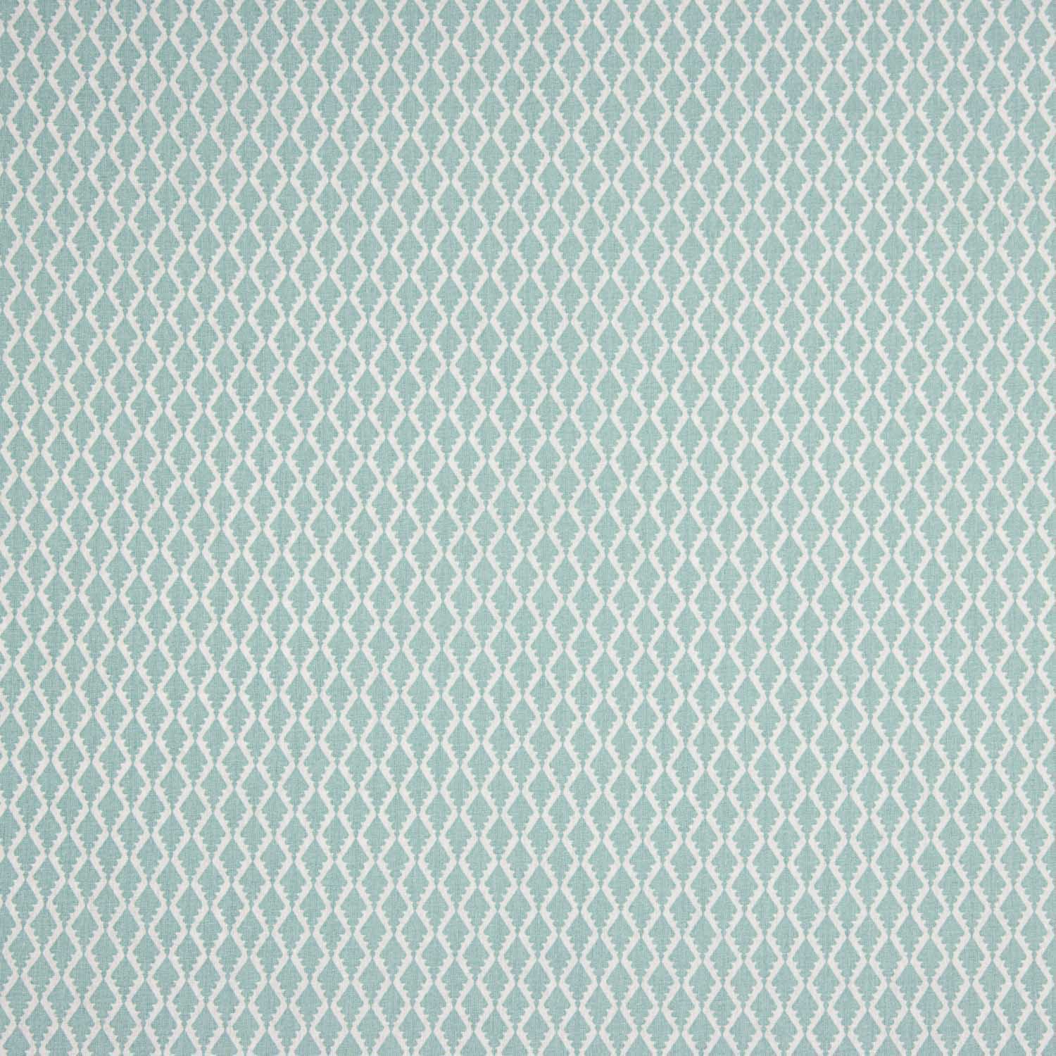 Drap 100 % coton à losanges vert d'eau, 200 fils - Ribes y Casals