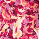 Satin imprimé Mysore rose - Ribes y Casals
