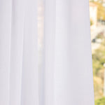 Retal Visillo Etamin Liso Blanco Ignífugo 250x280 cm - Ribes y Casals