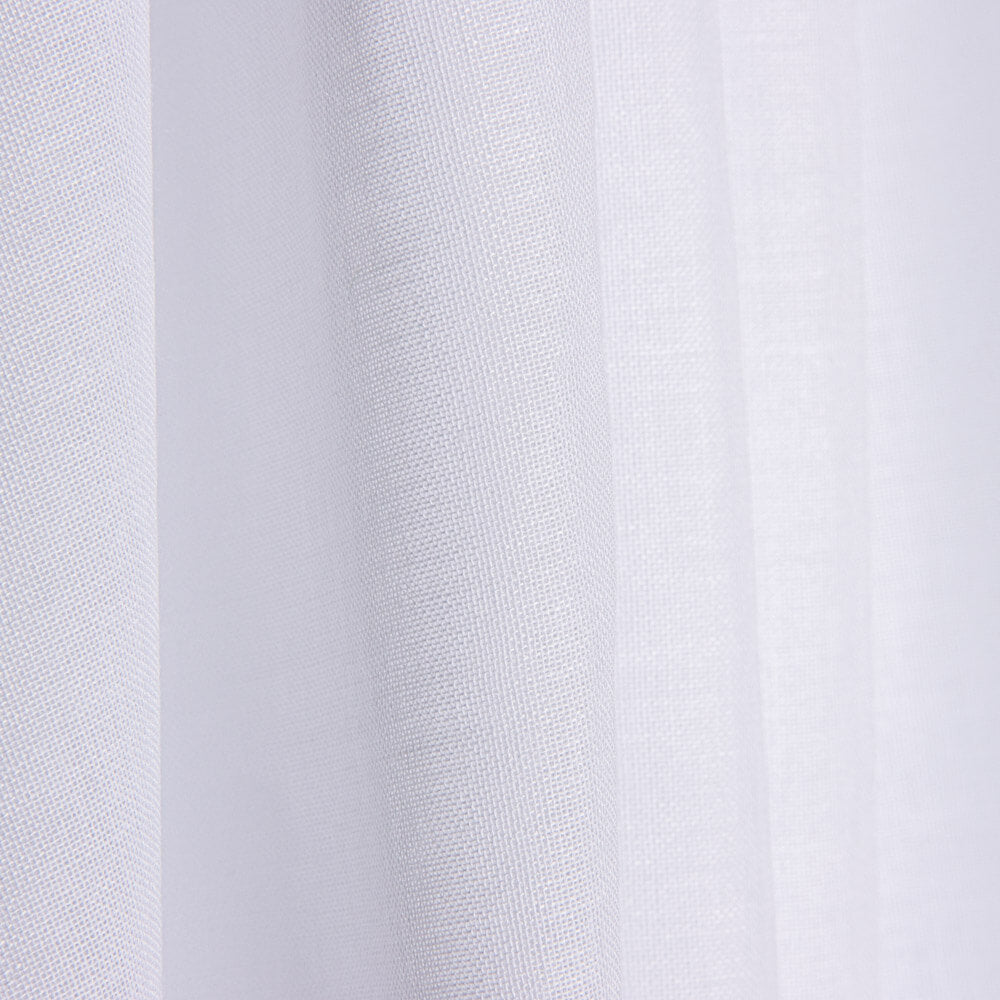 Voilage Etamin Uni Blanc - Ribes y Casals