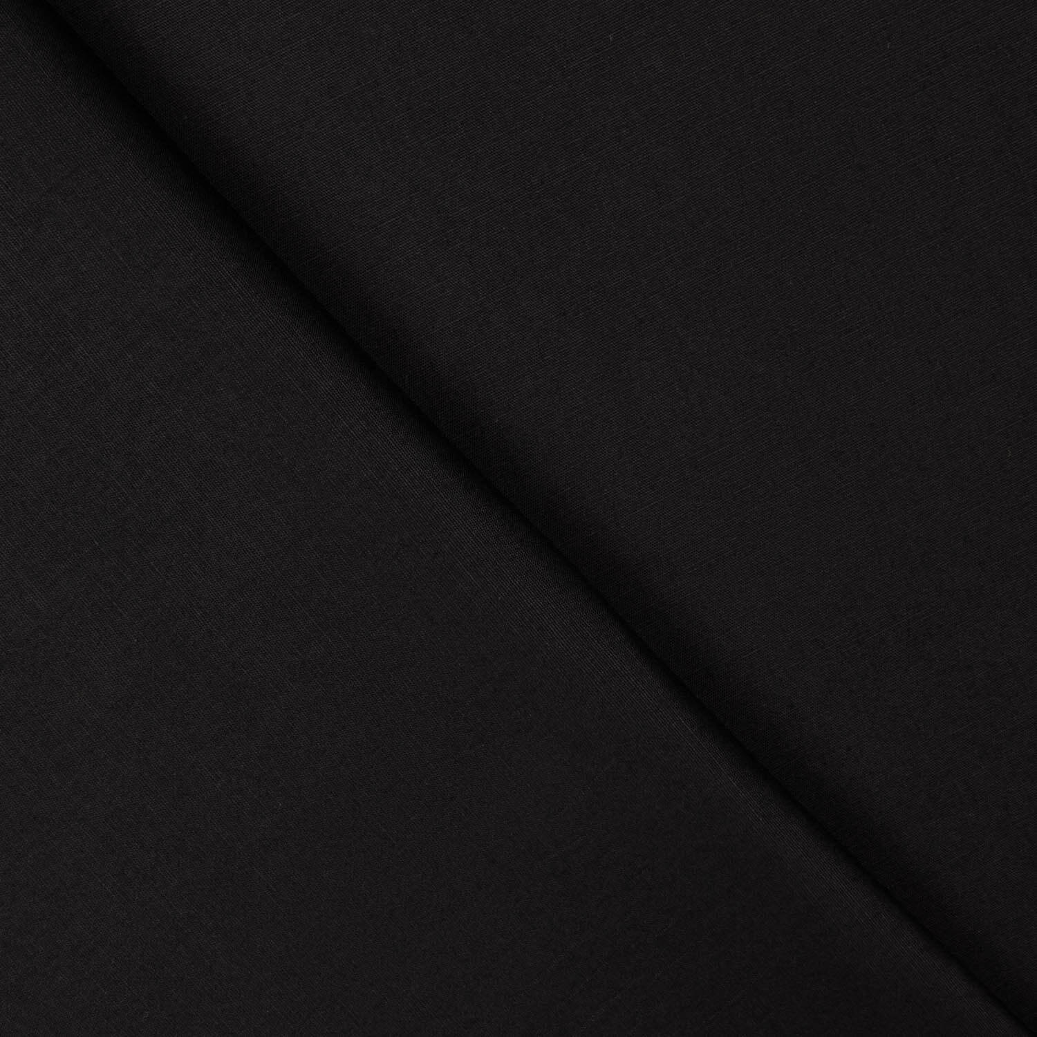 Popeline Spandex Noir - Ribes y Casals