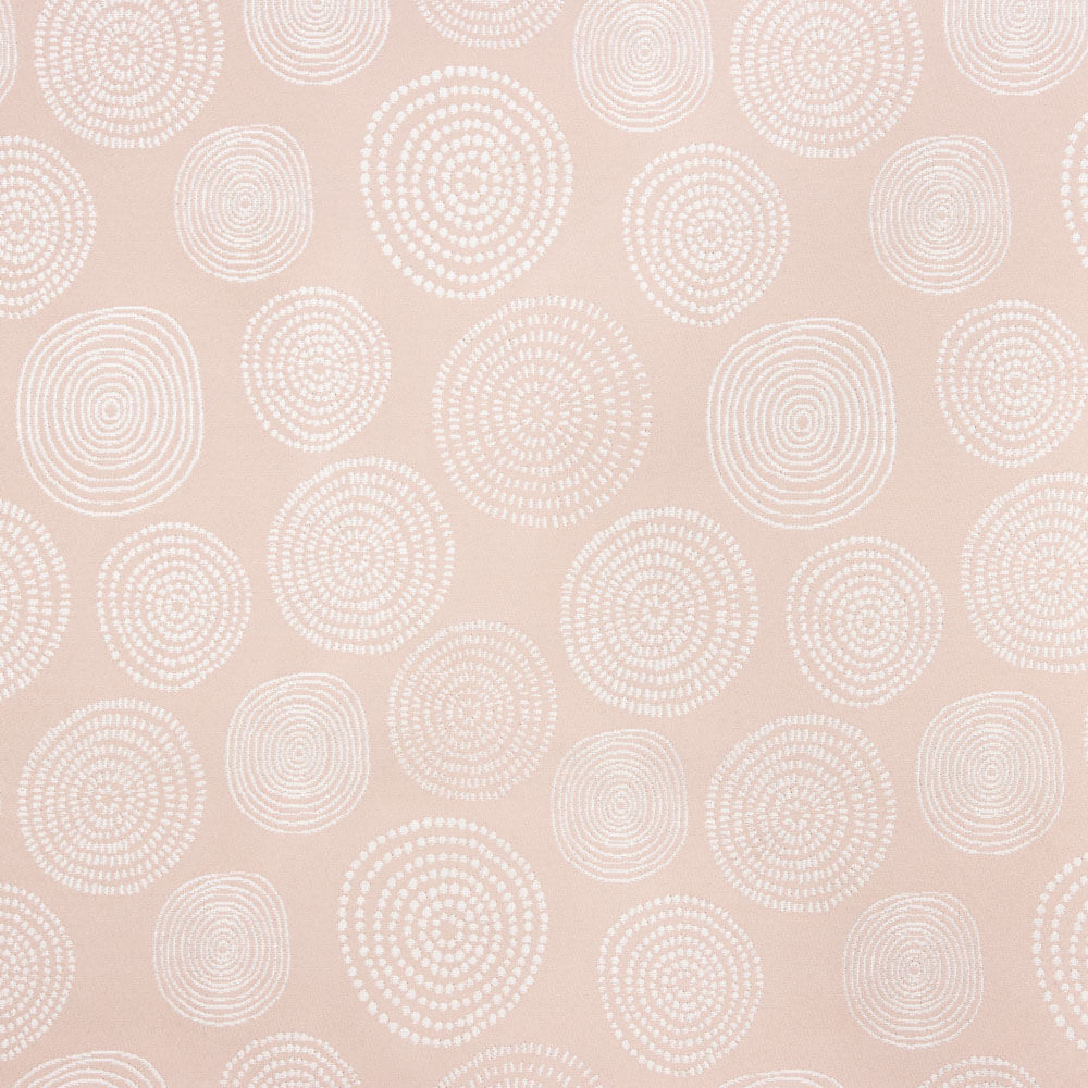 Tapisserie Jacquard Cercles Roses - Ribes y Casals