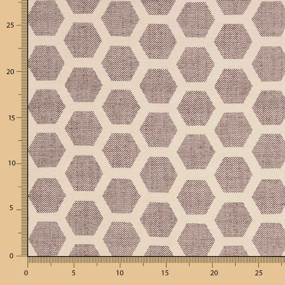 Rembourrage Jacquard Hexa Bordeaux - Ribes y Casals