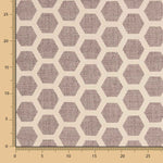 Rembourrage Jacquard Hexa Bordeaux - Ribes y Casals