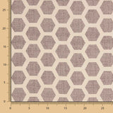 Rembourrage Jacquard Hexa Bordeaux - Ribes y Casals
