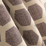 Rembourrage Jacquard Hexa Bordeaux - Ribes y Casals