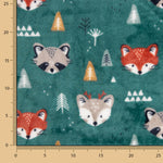 Minky Doux Forêt Animaux - Ribes y Casals